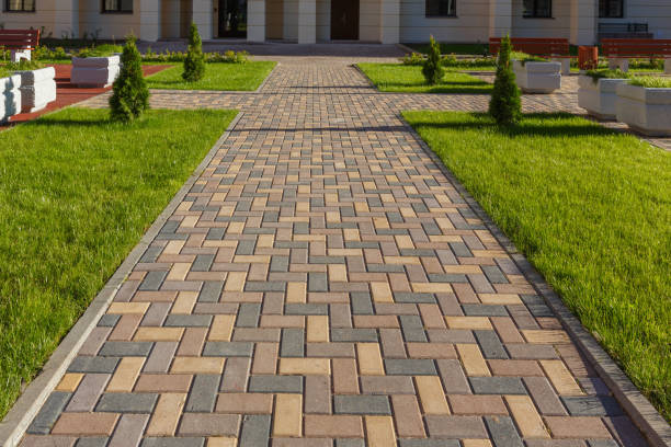 Permeable Paver Driveway in Barclay, NJ